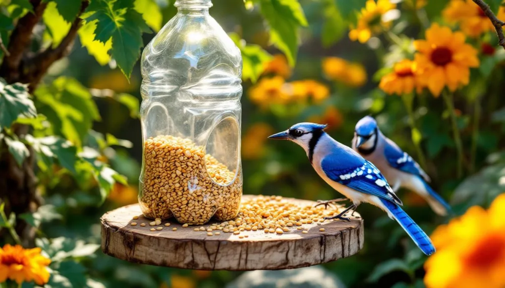 entdecken sie, wie sie mit einer einfachen plastikflasche einen genialen vogelfutterspender basteln können – nachhaltig, kreativ und umweltfreundlich.