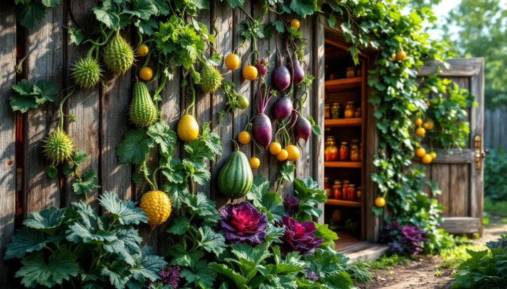 entdecken sie, wie sie dieses exotische gemüse einfach anbauen können, um ihren zaun in eine nahrhafte grüne wand zu verwandeln und ihren keller den ganzen winter lang zu füllen.