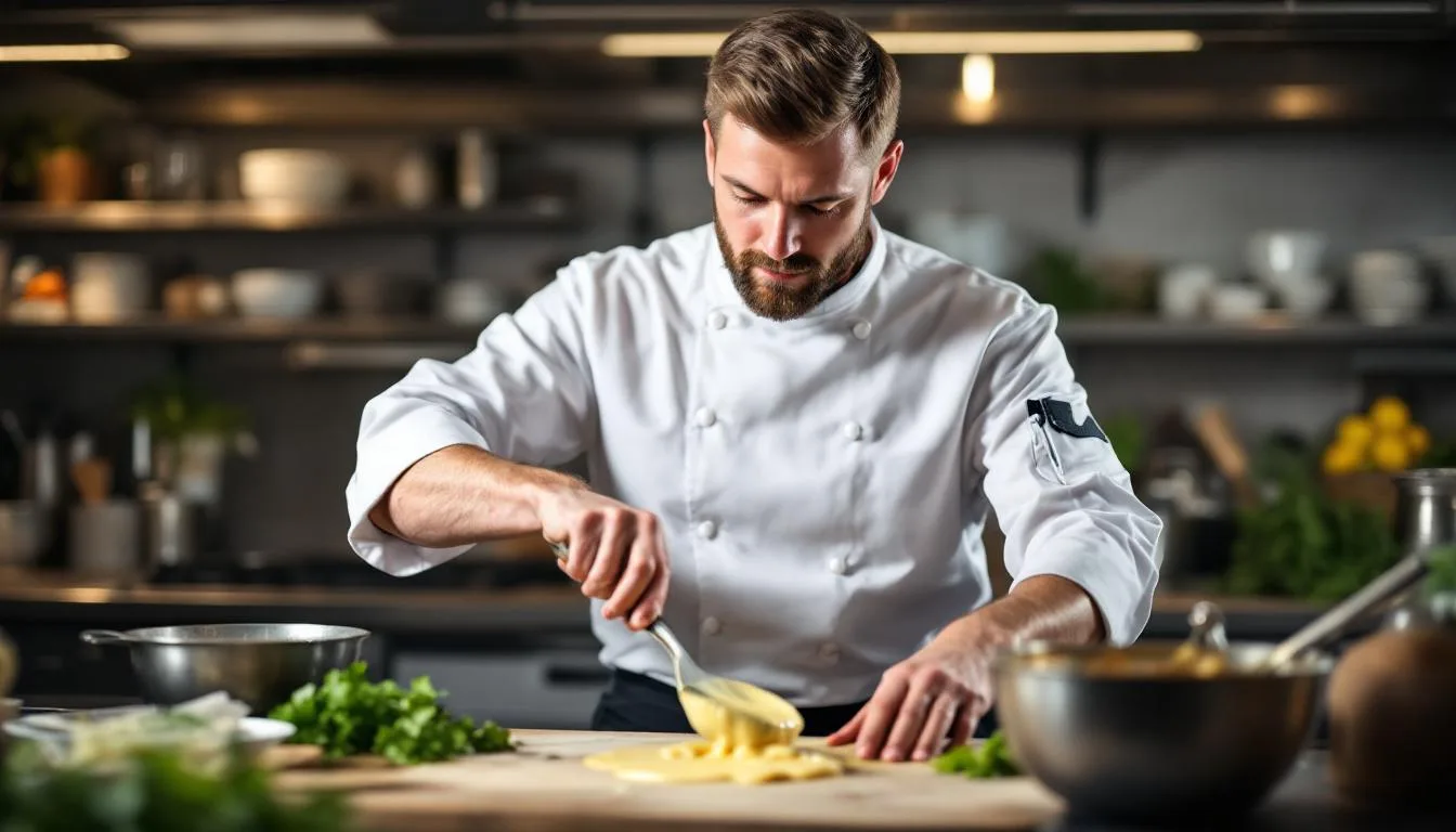 ein starkoch erklärt, warum deine béchamelsoße bei der lasagne oft klumpt und gibt praktische tipps, wie du sie perfekt zubereitest.