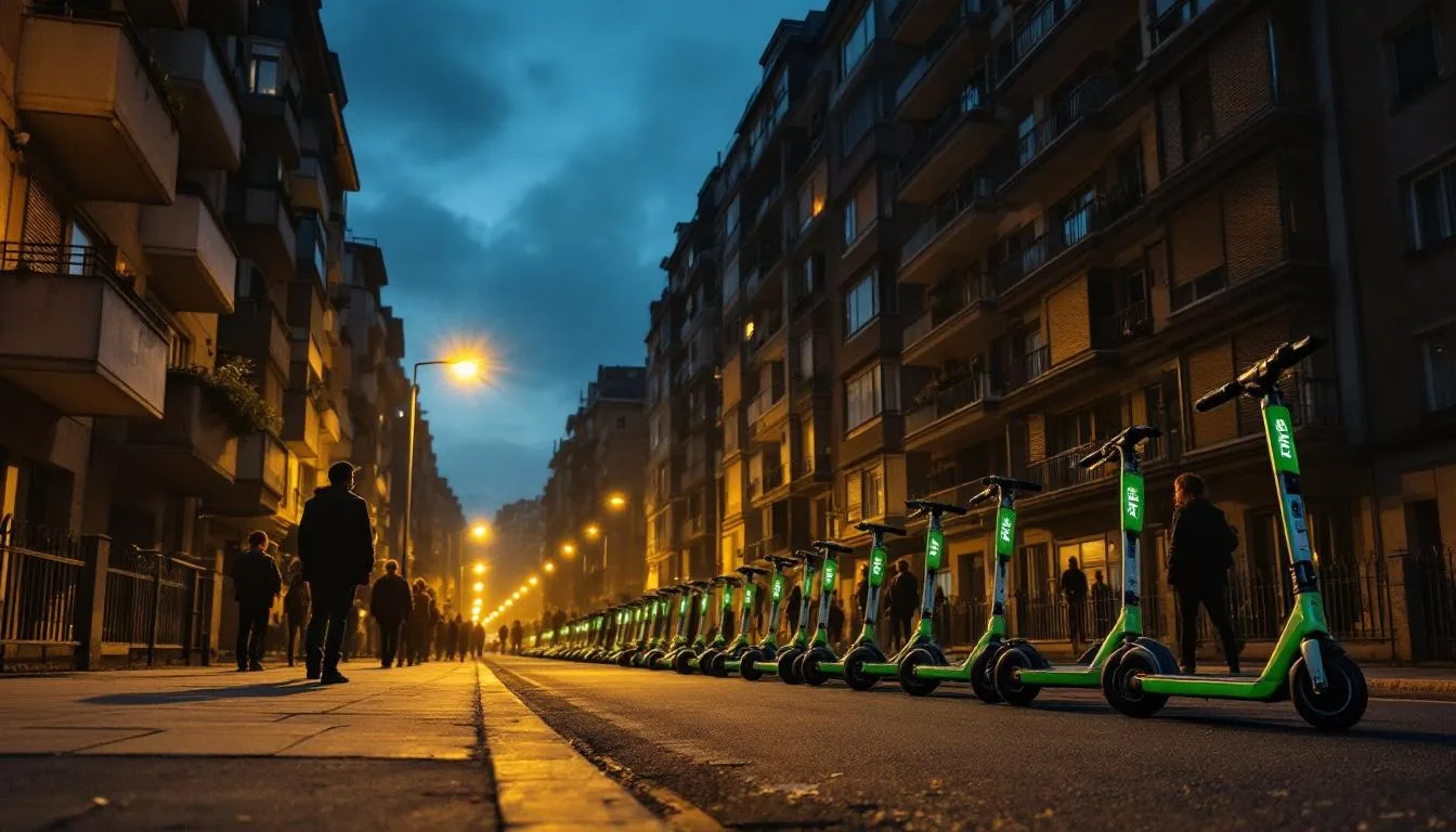 ich testete die neuen lime-scooter zwei wochen lang. anwohner klagen über lauten lärm und unruhe in der nachbarschaft.