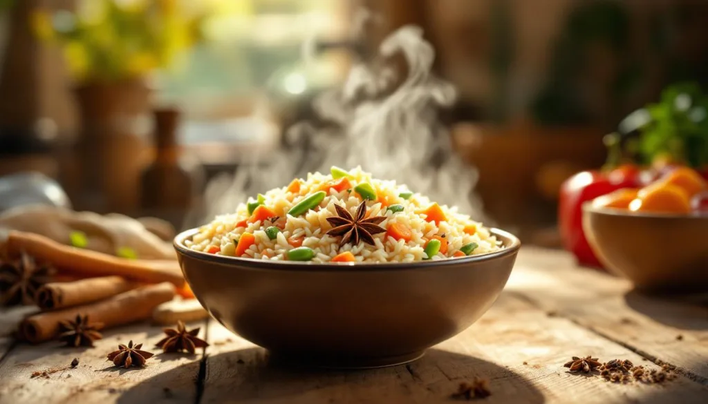 entdecken sie ein köstliches rezept, bei dem ich einfache zutaten mit reis mische und der verlockende duft das ganze haus erfüllt.