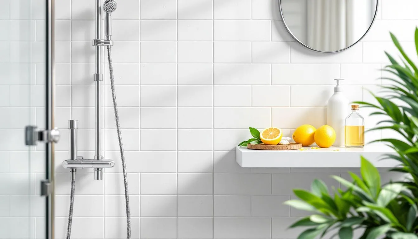 entdecken sie, wie ich mit nur 2 einfachen zutaten den schimmel an meinen duschwänden vollständig entfernte – effektive und natürliche lösung gegen schimmel.