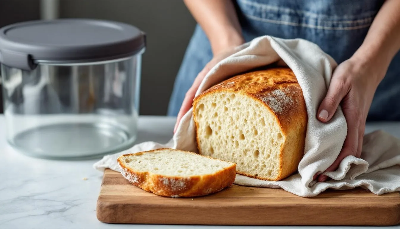 entdecken sie, wie dieser einfache trick ihr brot 7 tage lang perfekt frisch hält. erfahren sie meine erfahrung und tipps für langanhaltende frische.