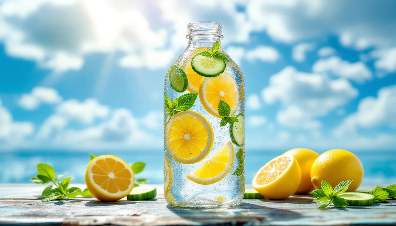 entdecken sie, wie aromatisiertes wasser am morgen ihnen effektiv gegen große hitze helfen kann – die perfekte erfrischung für heiße tage.