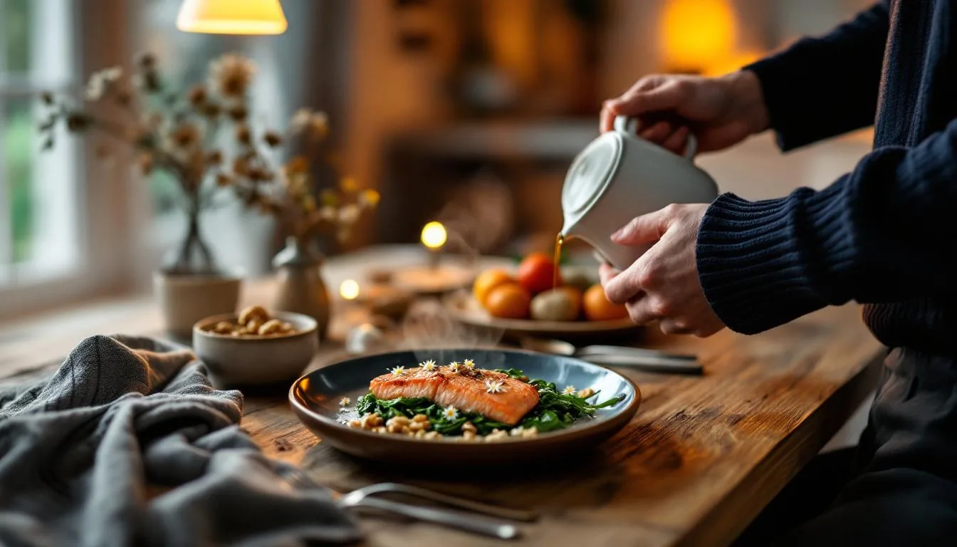 entdecke, wie eine kleine änderung beim abendessen deinen schlaf sofort verbessert – es geht nicht um das essen selbst, sondern um einfache tipps für eine erholsame nacht.