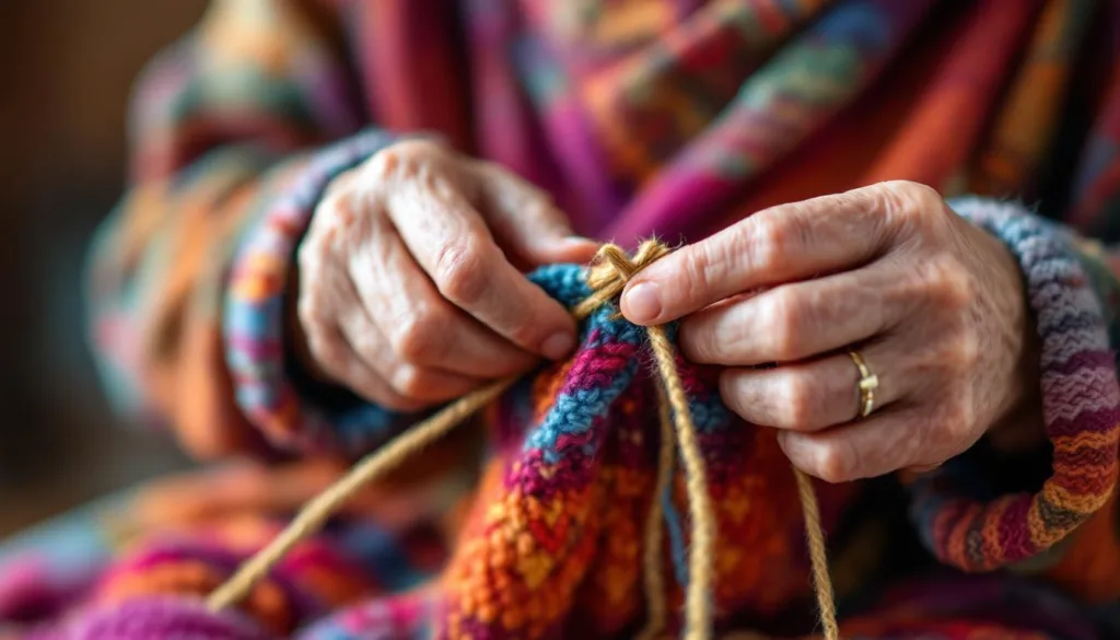 entdecken sie, warum stricken für senioren eine entspannende aktivität ist, die freude schenkt und mit schönen, selbstgemachten schals das wohlbefinden steigert.