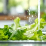 entdecke, warum herkömmliches salatwaschen oft bakterien nicht entfernt und lerne effektive methoden zur sicheren reinigung frischer salate.