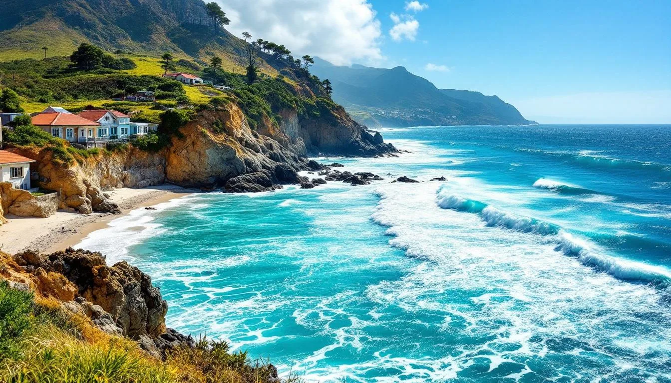 entdecken sie den türkisblauen strand, der surfer begeistert, aber die anwohner vor herausforderungen stellt. weder touristenziel noch künstlerort, sondern ein einzigartiger ort mit spannenden konflikten.