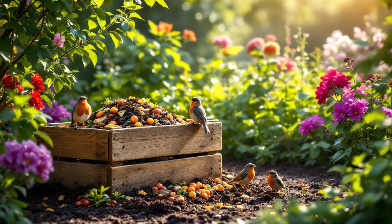 entdecken sie, wie küchenabfälle ihren garten in ein paradies für rotkehlchen verwandeln können – nachhaltig, naturnah und ganz einfach umzusetzen.