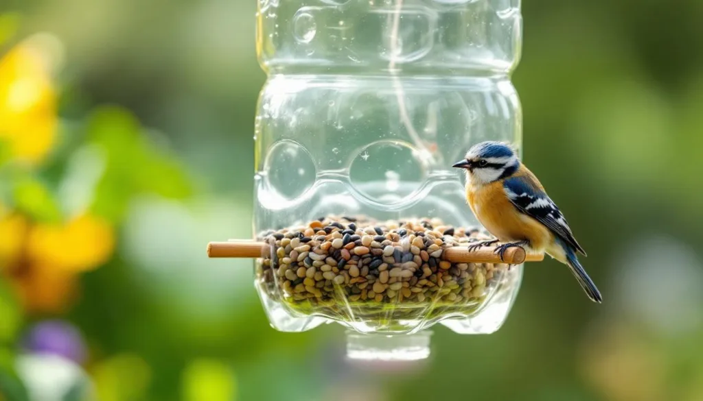 erfahren sie, wie sie aus einer plastikflasche einfach und nachhaltig einen idealen vogelfutterspender basteln können – umweltfreundlich und praktisch.