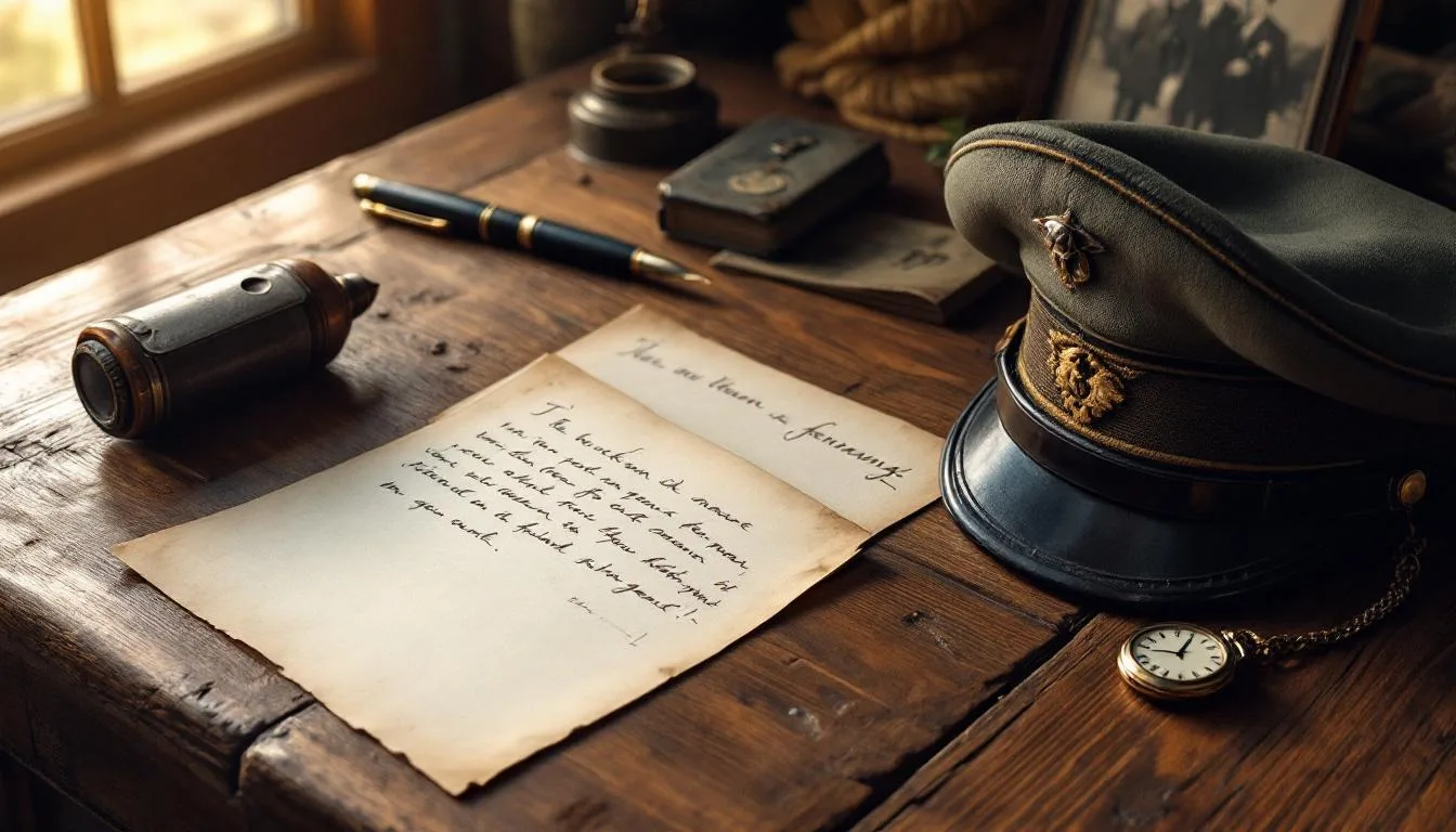 zwei jugendfreunde erzählen, wie ihre briefe ihnen während des krieges trost und hoffnung gaben.