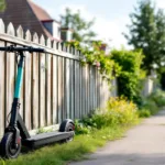 ein e-scooter-fahrer erzählt, warum er seinem nachbarn den beschädigten gartenzaun erklären muss und welche missgeschicke dazu geführt haben.