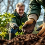 ein erfahrener gärtner erklärt, wie kaffeesatz im februar effektiv ihren buchsbaum schützt und vor dem absterben bewahrt.
