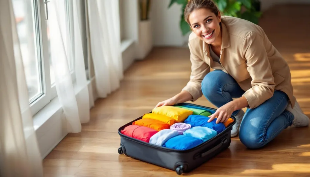 ein reiseexperte erklärt, wie kompressionswürfel helfen, dein handgepäck effizient und platzsparend zu organisieren – für stressfreies reisen.