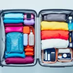 erleben sie, wie ich 7 tage mit kompressionswürfeln packte und mein handgepäck perfekt organisierte – tipps für effizientes reisen und platzsparendes packen.