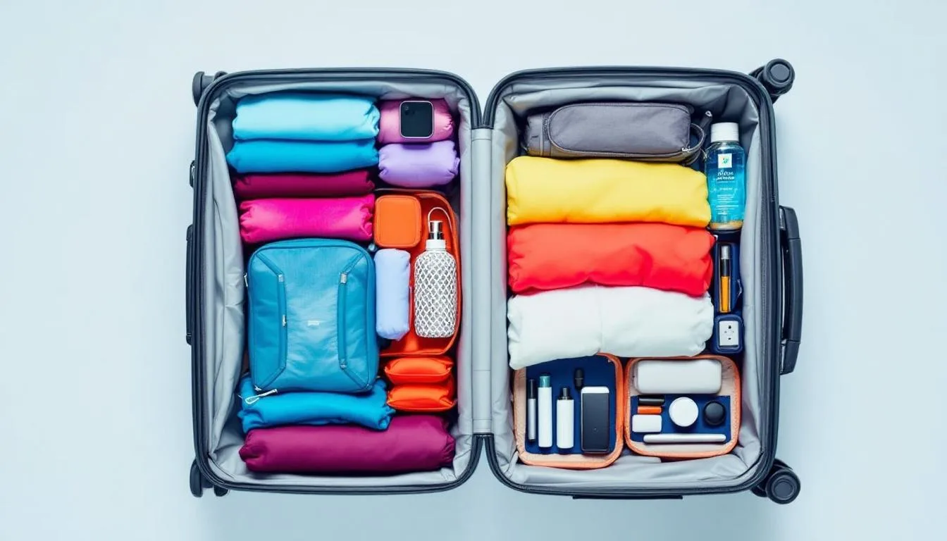 erleben sie, wie ich 7 tage mit kompressionswürfeln packte und mein handgepäck perfekt organisierte – tipps für effizientes reisen und platzsparendes packen.