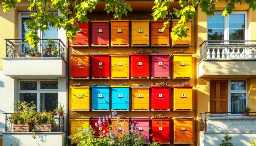 erfahren sie, warum 12 bienenstöcke an der fassade sorgen um die eigene wohnung wecken und welche risiken und lösungen es gibt.