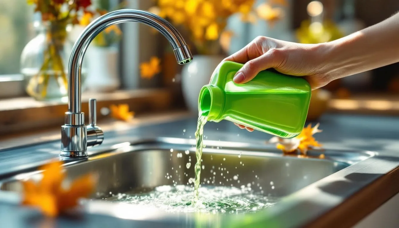 erfahren sie, warum installateure empfehlen, im herbst spülmittel in den abfluss zu gießen, um verstopfungen vorzubeugen und das abflusssystem zu schützen.