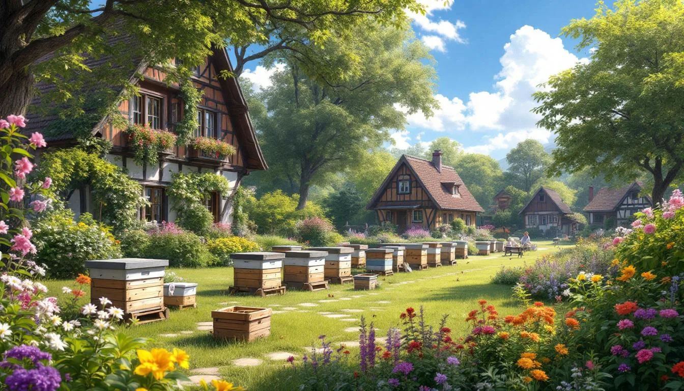 ein rentner sorgt mit einem imker-deal ohne steuern und pacht für geteilte meinungen im dorf.